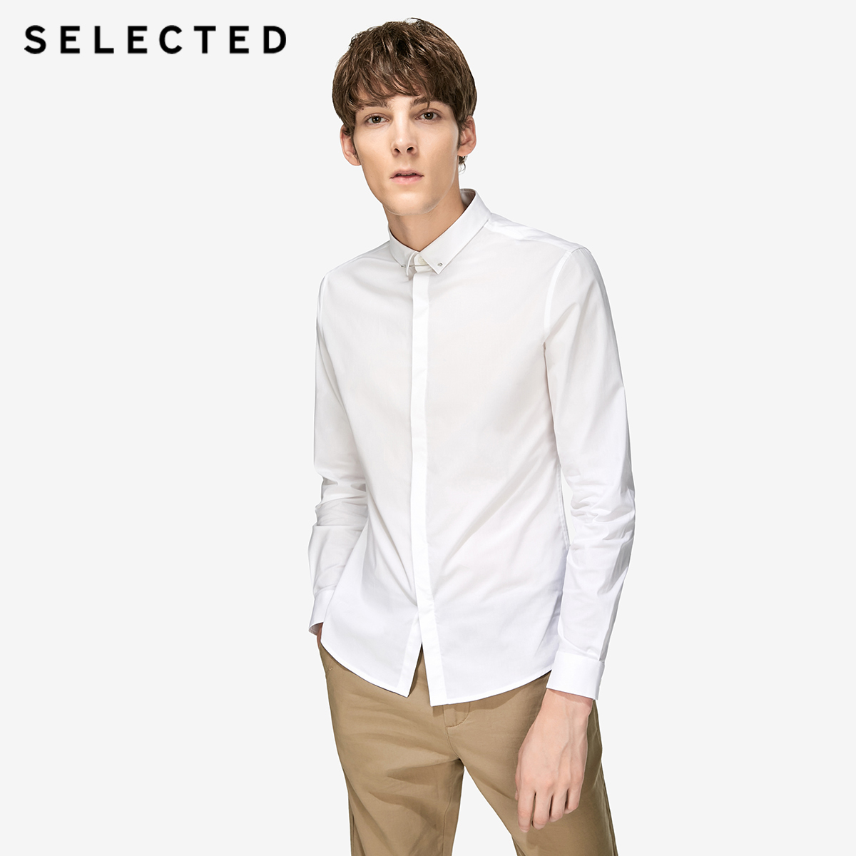 

Сорочка Selected 417305561A06SK XL білий