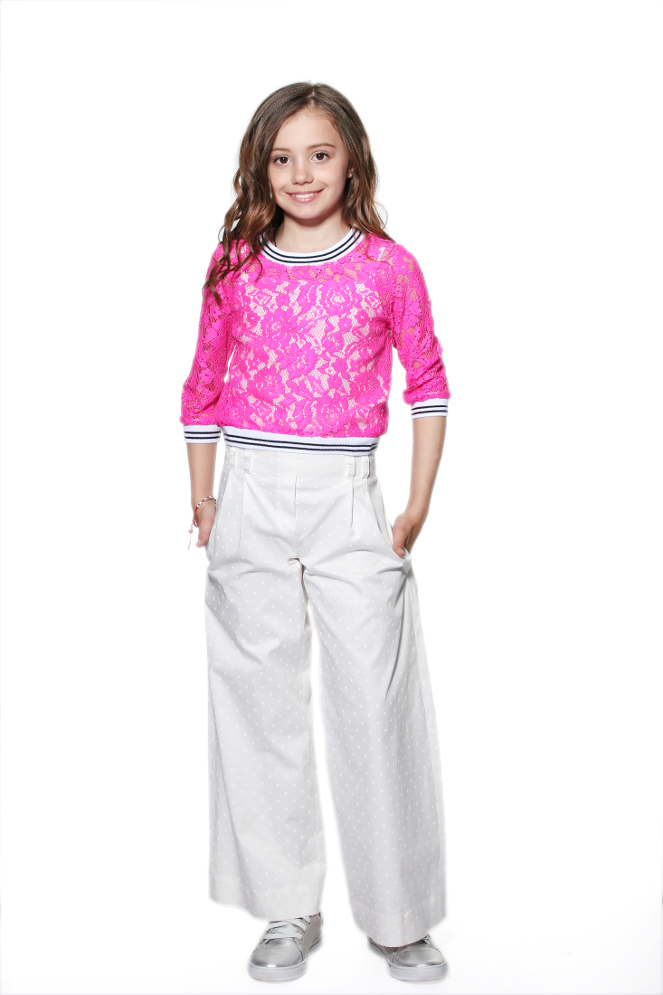 

Топ для девочек Lukas Kids гипюр 134 Фуксия(9153)