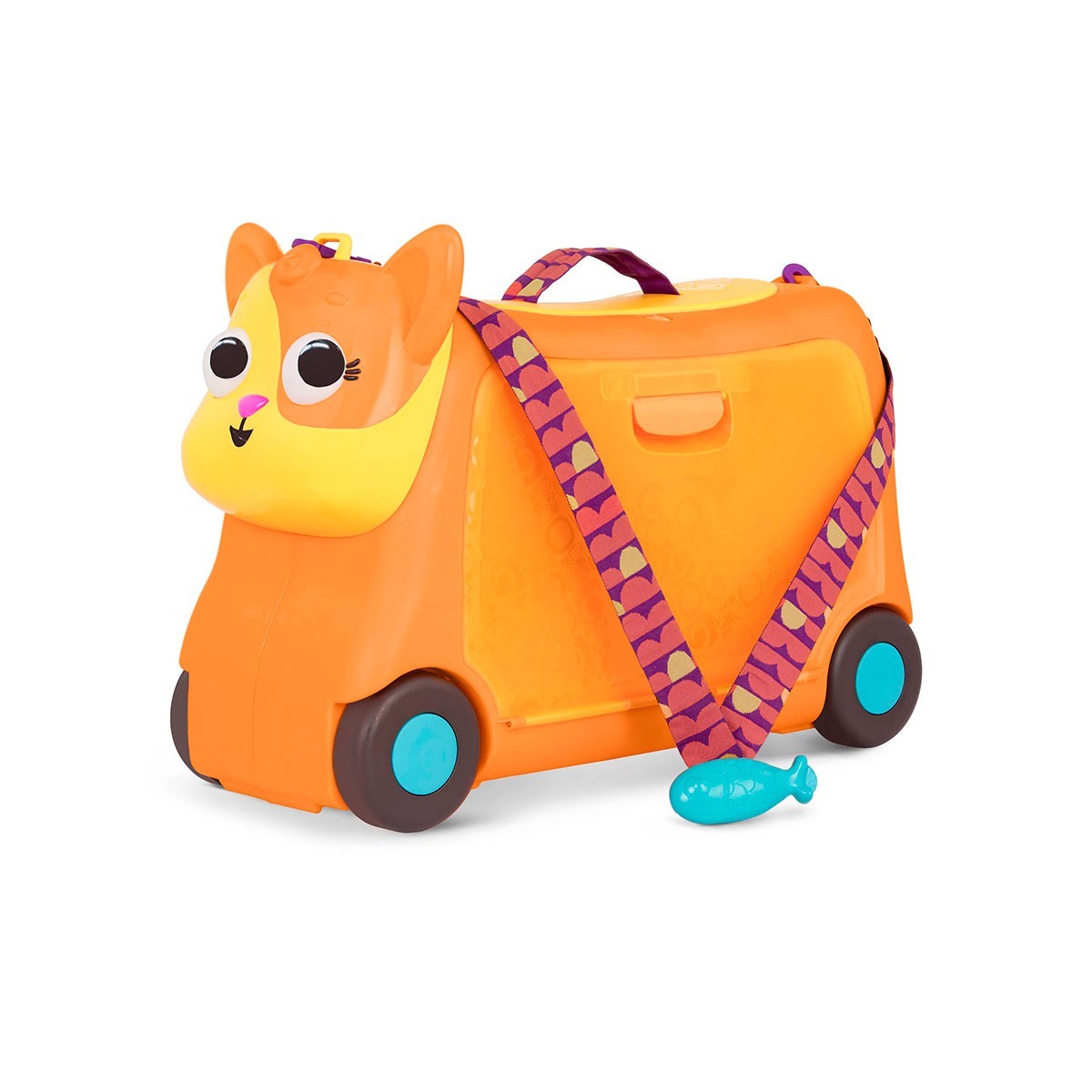 

Игровой набор Battat Детский чемодан-каталка для путешествий Котик-турист (LB1759Z)