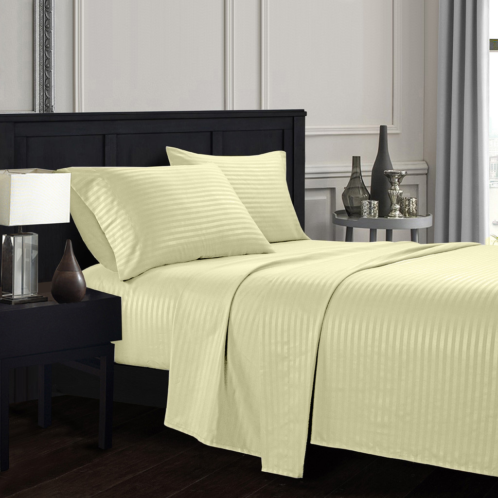 

Постельное белье CottonTwill Страйп сатин 1-спальный Бежевый 145x215 см ( FB13401CT)