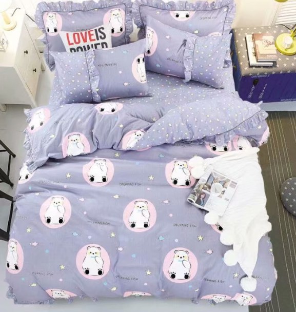 

Постельное белье CottonTwill Сатин Умка 1.5-спальный Сиреневый 145x215 см ( FB5811CT)