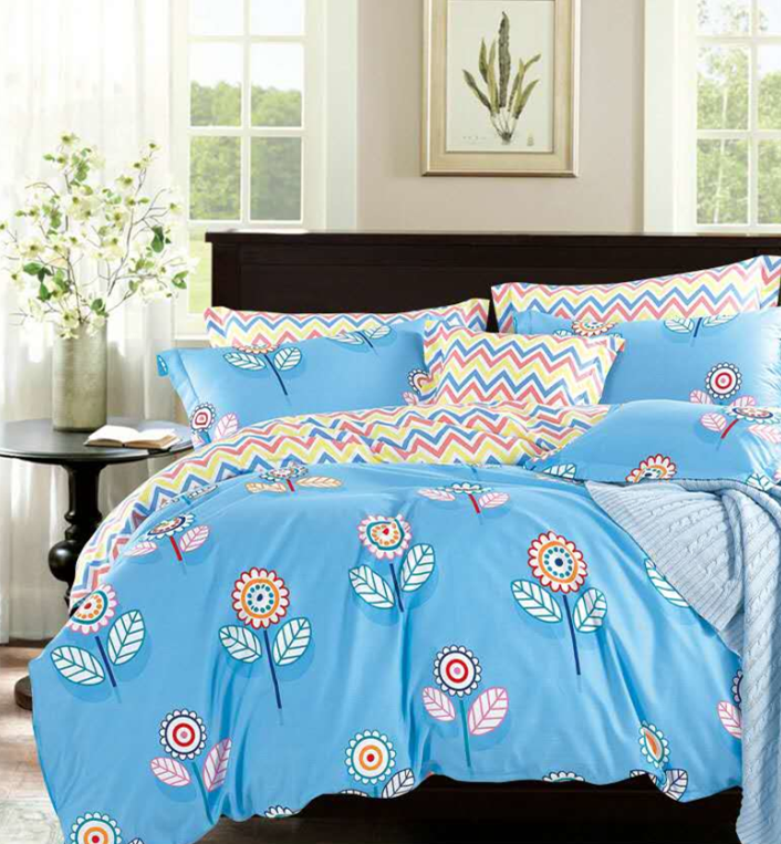 

Постельное белье CottonTwill Анфиса Детский Голубой 147x112 см ( FB625CT)