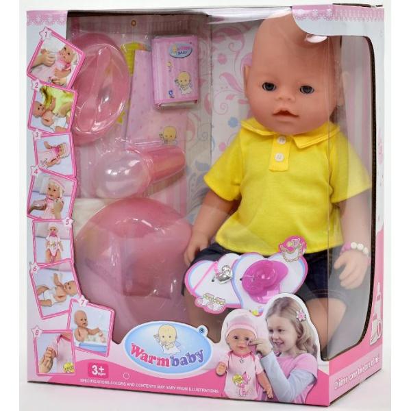 

Пупс Warm baby 8006-410 высота 42 см функциональный