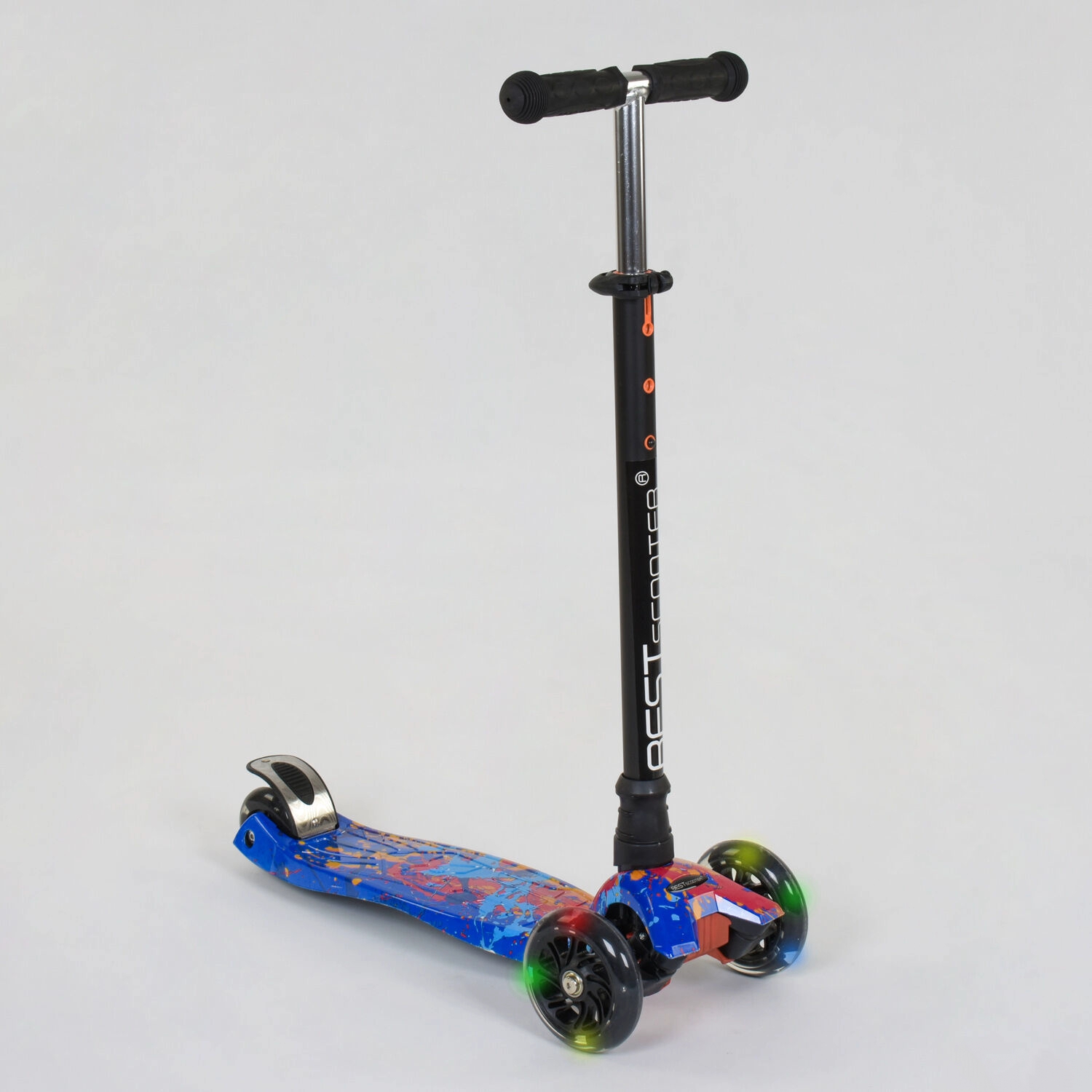 

Трехколесный самокат Best Scooter Maxi А 25595 /779-1338, светящиеся колеса