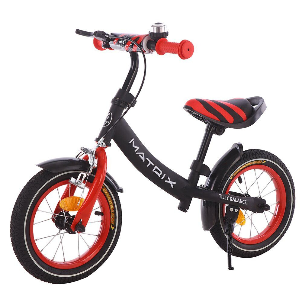 

Детский беговел 12" Tilly Balance Matrix T-21259 Red, звонок, подножка