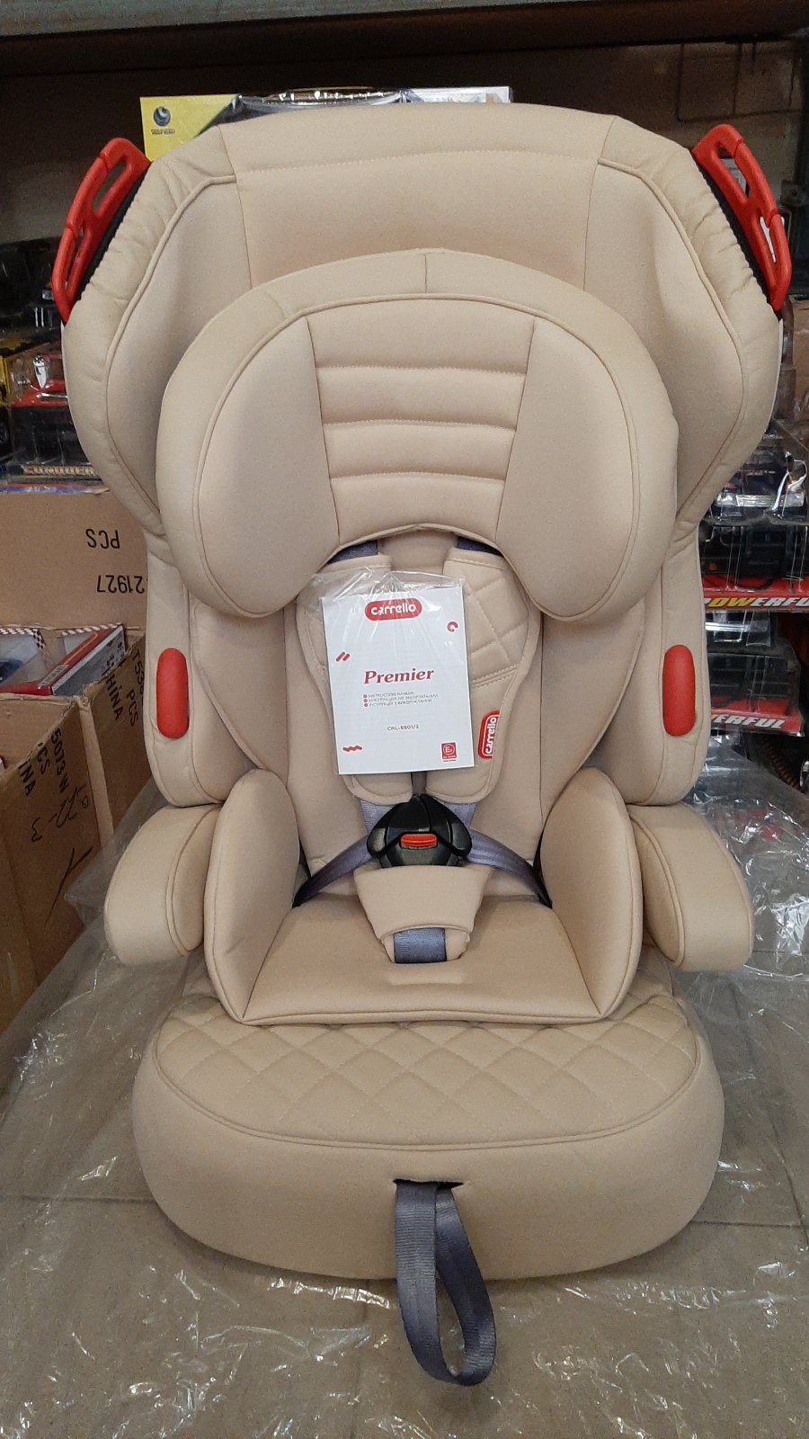 

Автокресло CARRELLO Premier CRL-9801/2 Beige Lion группа 1+2+3