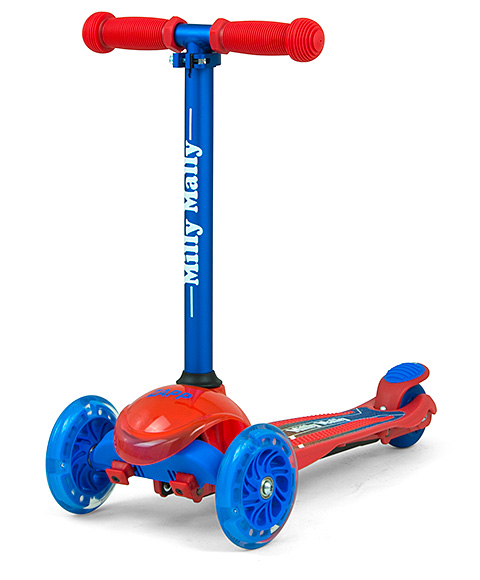 

Самокат Milly Mally Scooter Zapp Redcom Сине-красный (2627)