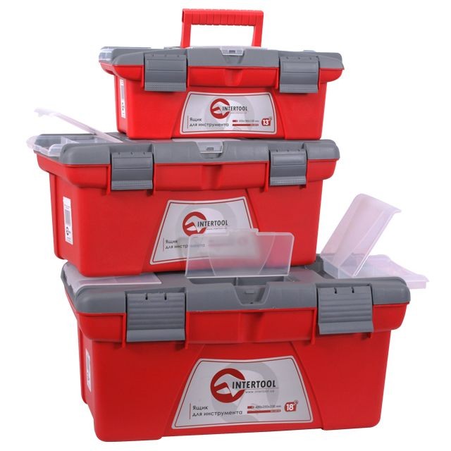 

Комплект ящиков для инструментов INTERTOOL BX-0403 3 шт