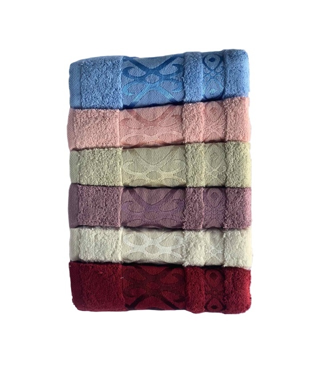 

Набор махровых полотенец Miss Cotton хлопок Gometri 70*140 6 шт (ts-6001305)