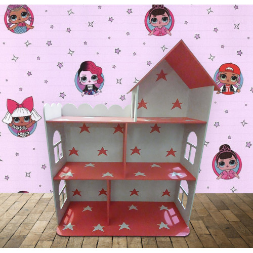 

Кукольный Домик Kika kj3082 110 см Розовый