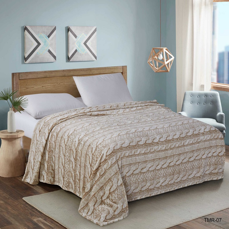 

Плед-покрывало Велсофт Домашнее тепло CottonTwill 180х210 см (СТ001-3)