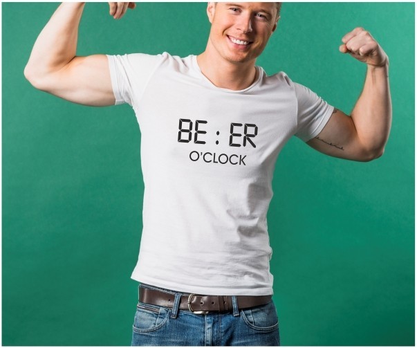 

Футболка Imbur BEAR белая XXL