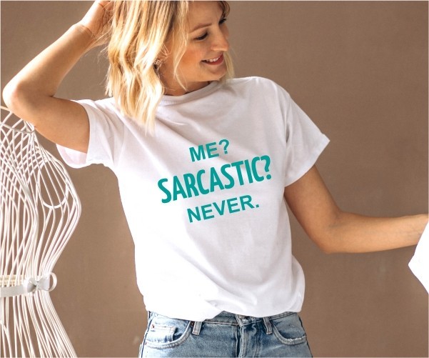 

Футболка Imbur SARCASTIC белая XS
