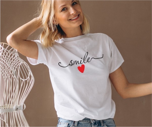 

Футболка Imbur SMILE белая S