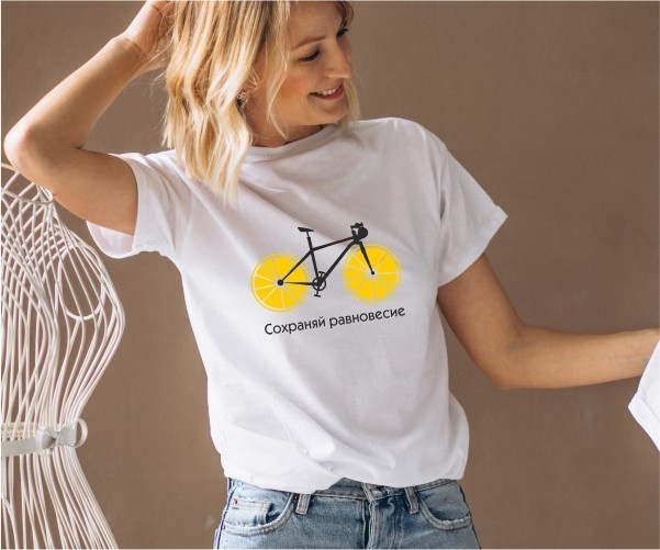 

Футболка Imbur BIKE белая XL