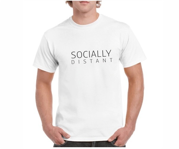 

Футболка Imbur SOCIALY_DISTANT белая, XXL