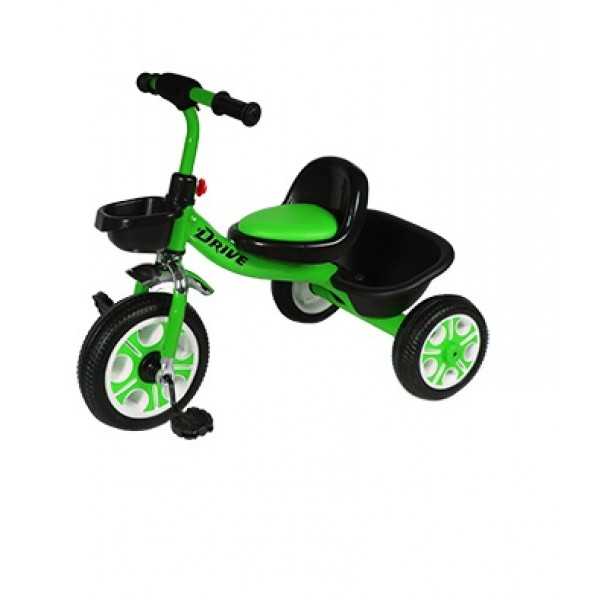 

Велосипед трехколесный TILLY DRIVE T-318 Зеленый/Черный (MAS40465)