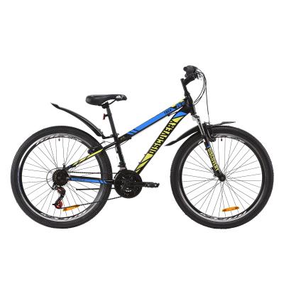 

Велосипед Discovery 26" TREK AM DD рама-13" St 2020 черно-зеленый с синим (OPS-DIS-26-269)