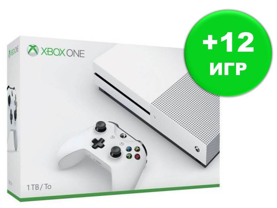 Microsoft Xbox One S 1Tb + 12 игр – фото, отзывы, характеристики в ...