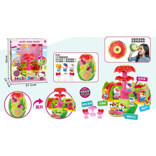 

Домик калейдоскоп с фигурками Hello Kitty A-Toys (KT687)