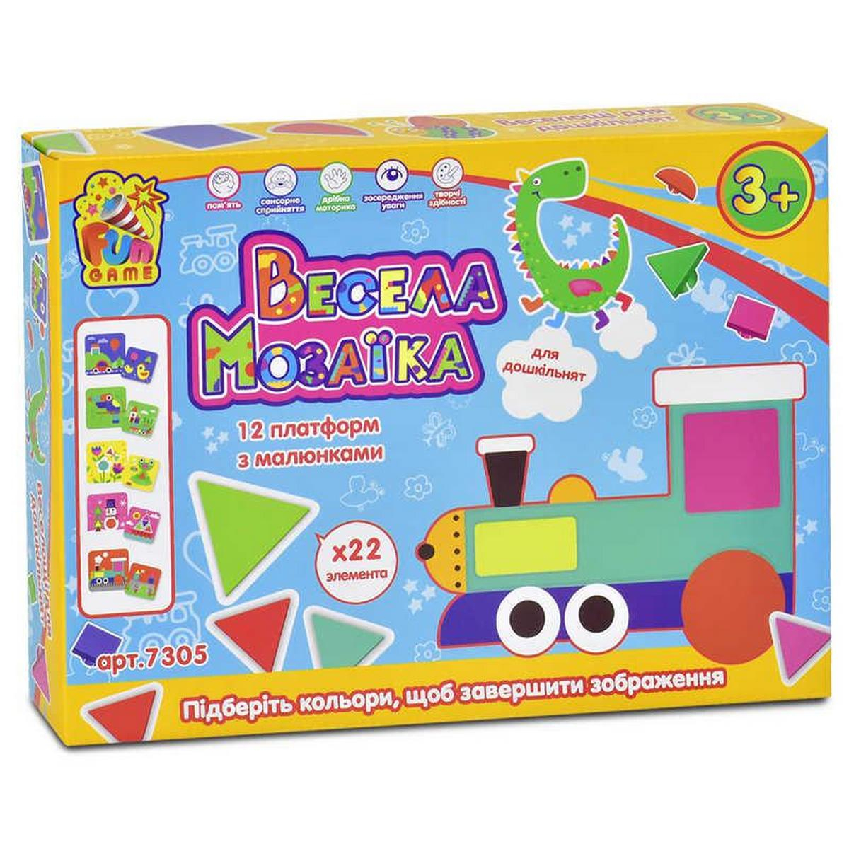 

Настольная игра «Веселая Мозаика» Fun Game (7305)