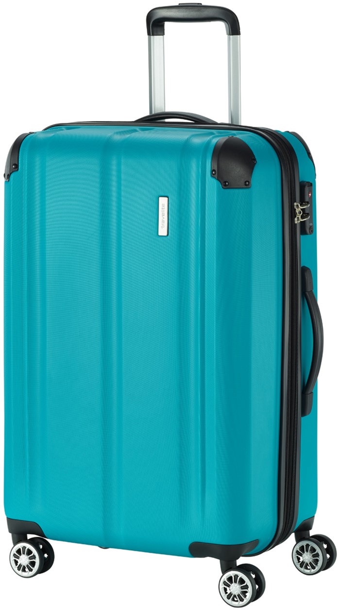 

Чемодан на 4 колесах Travelite City M Средний 44 x 68 x 28 см Морская волна (TL073048-22)