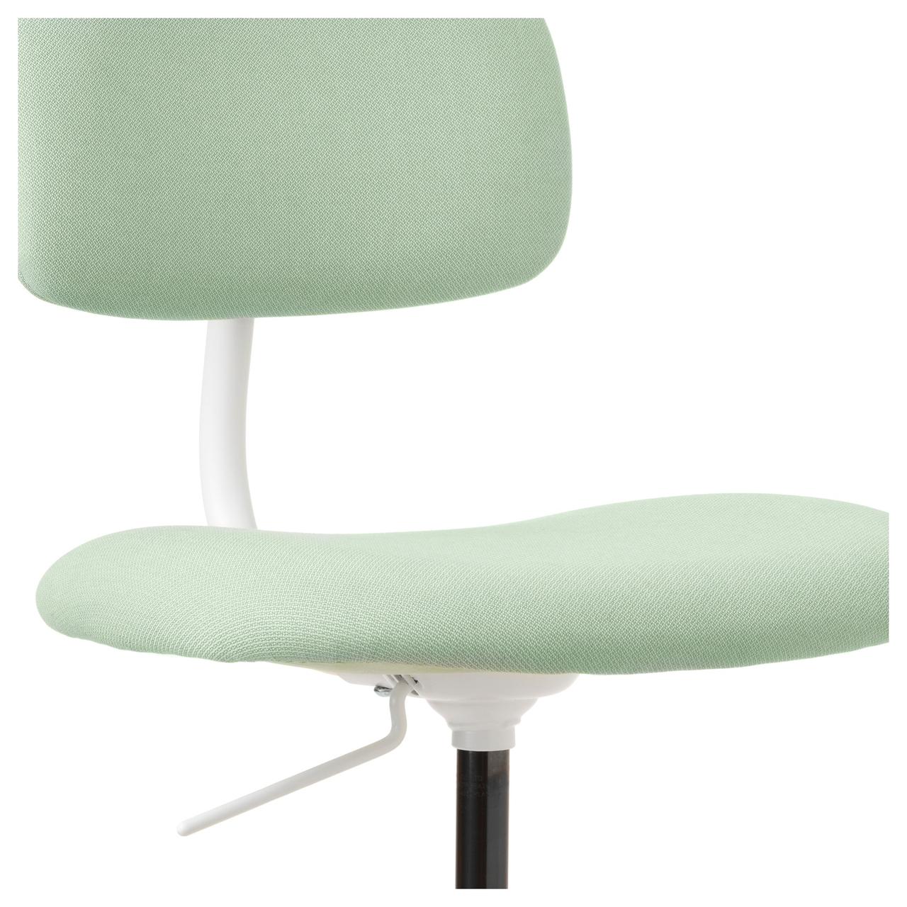 BLECKBERGET Swivel chair, Idekulla light green - IKEA