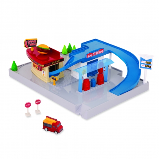 

Игровой набор Driven Pocket Series Dine & Drive Pit Stop 35 эл. (WH1075Z)