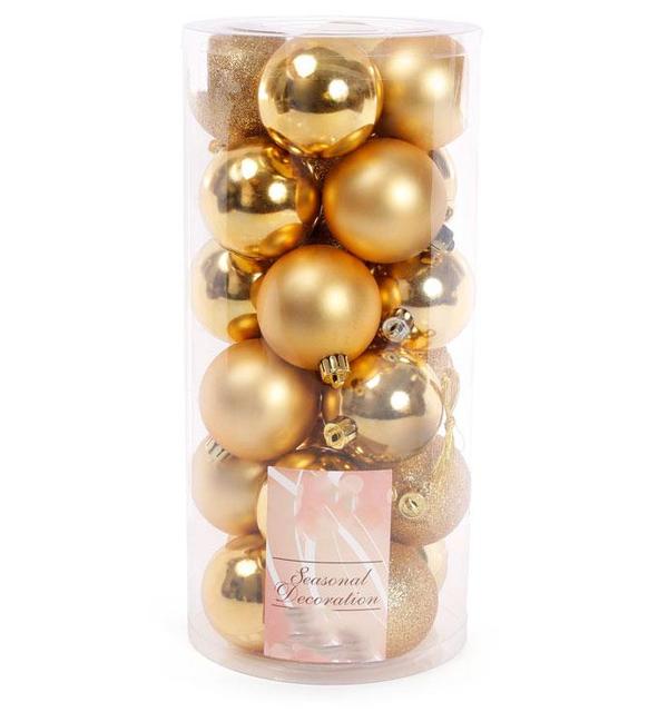 

Набор елочных шаров, 24см (147-045)