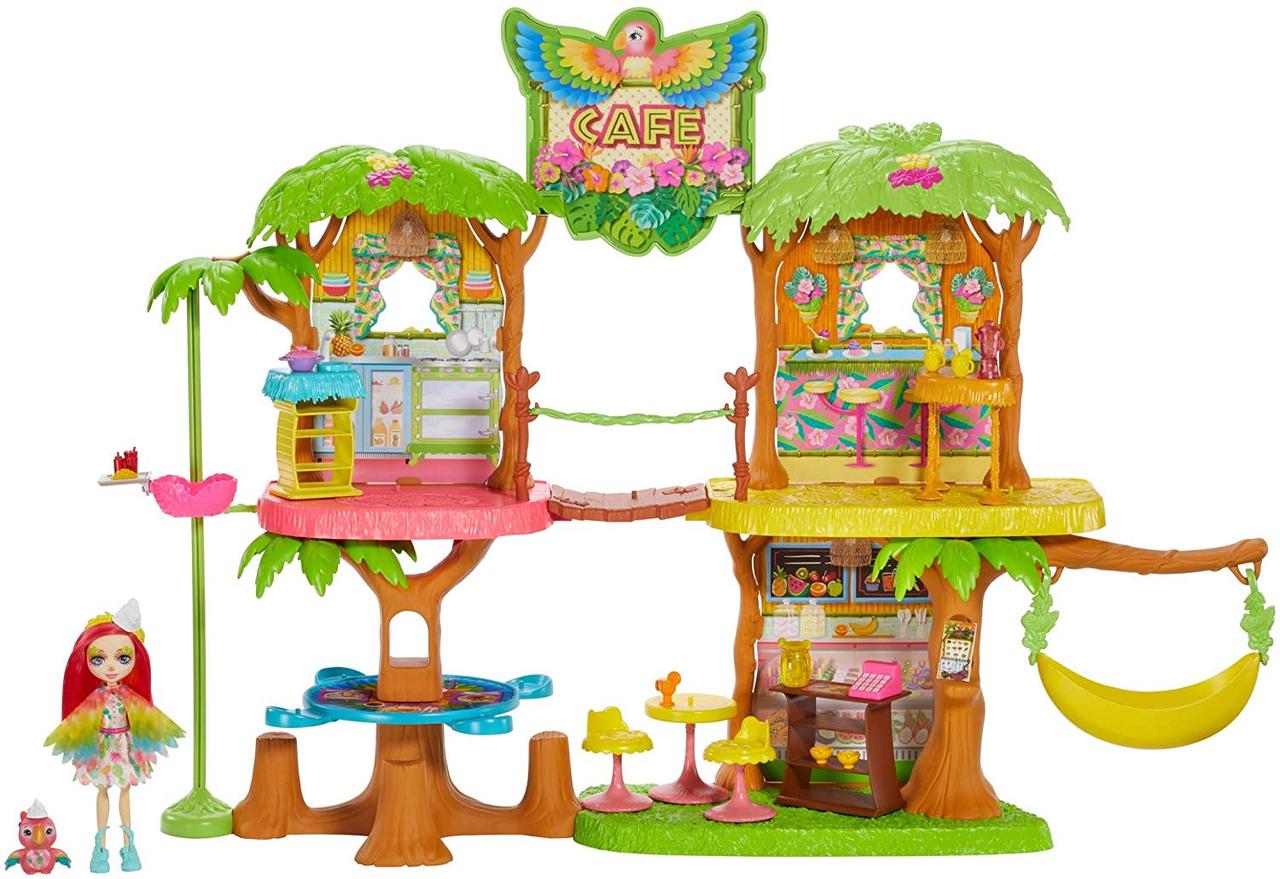 

Ігровий набір Mattel Enchantimals Junglewood Cafe (B07P61HQ82) (GLJ88)