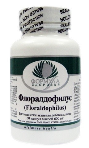 

Натуральная добавка Archon Vitamin Corporation ​Флоралдофилус 60 капсул (5001-6)