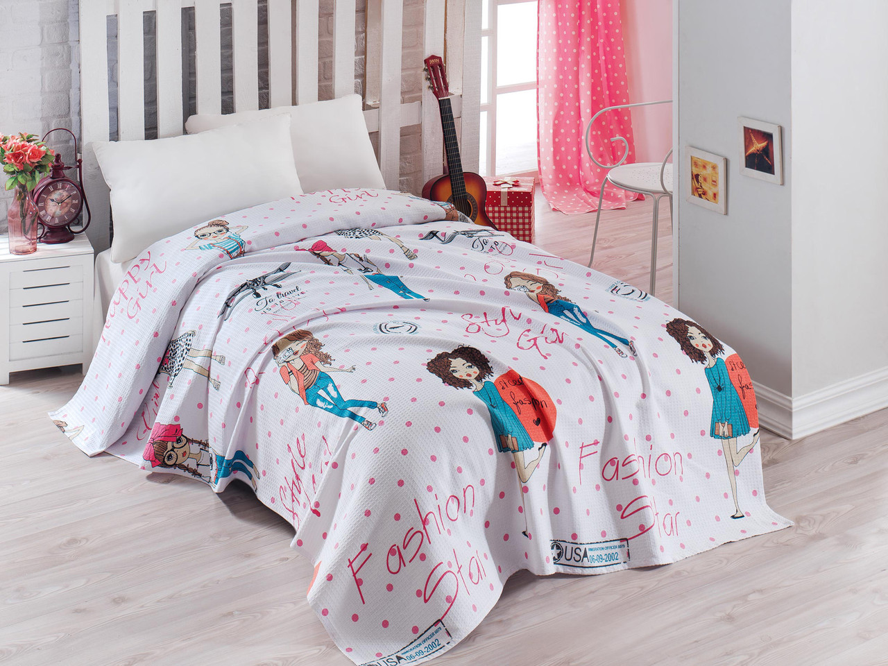 

Постельное белье Eponj Home Pike - FashionGirl Pembe подростковое