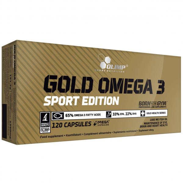 

Омега 3 — рыбий жир Olimp Labs Gold Omega-3 SPORT 120 капс