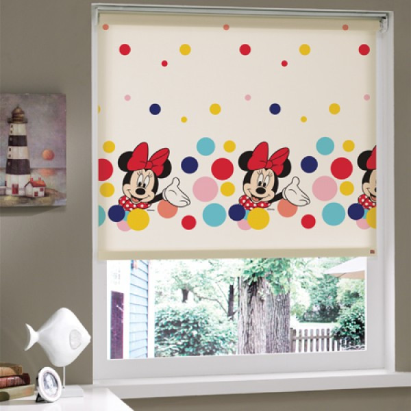 

Штора в детскую комнату Tac - Minnie Mouse 150*200