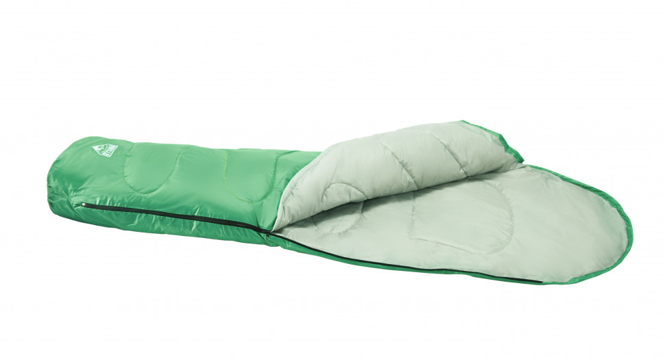 

Спальный мешок Bestway 68054, 220-75-50 см (Зелёный)