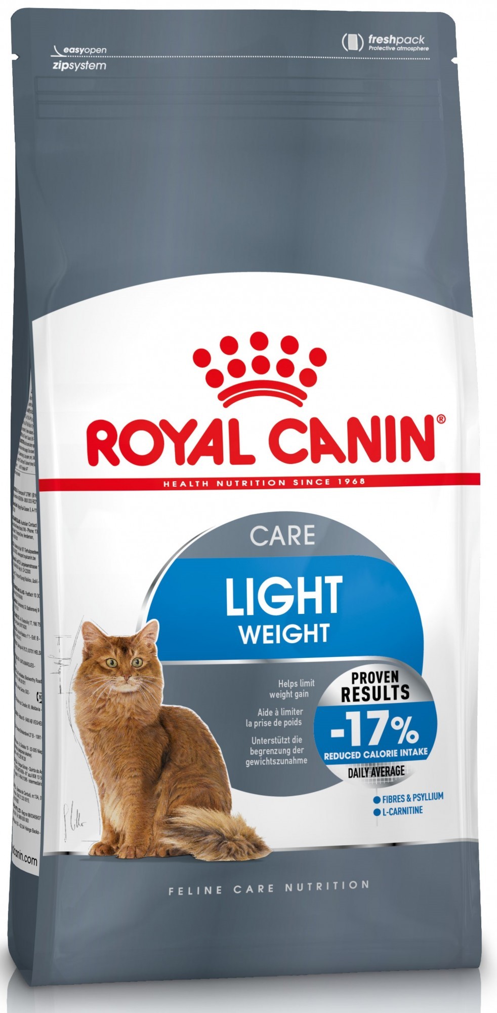 

Сухой корм Royal Canin Light Weight Care для котов от 1 до 7 лет со склонностью к избыточному весу 2 кг
