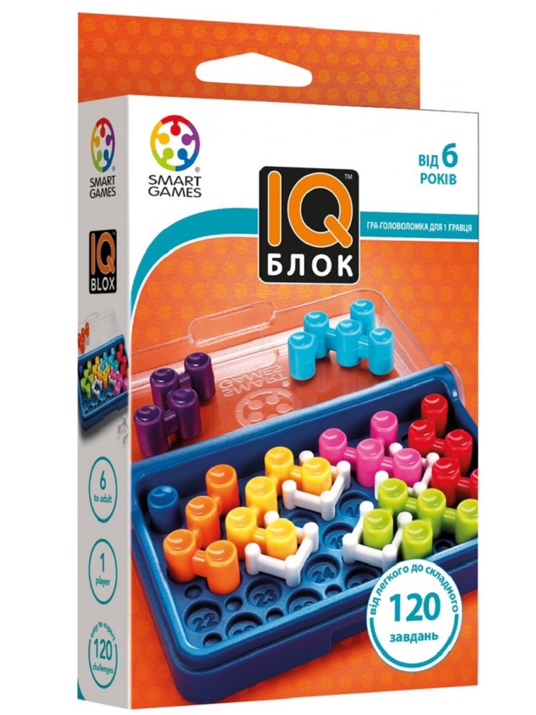 

Настольная игра Smart Games IQ Блок (SG 466 UKR)