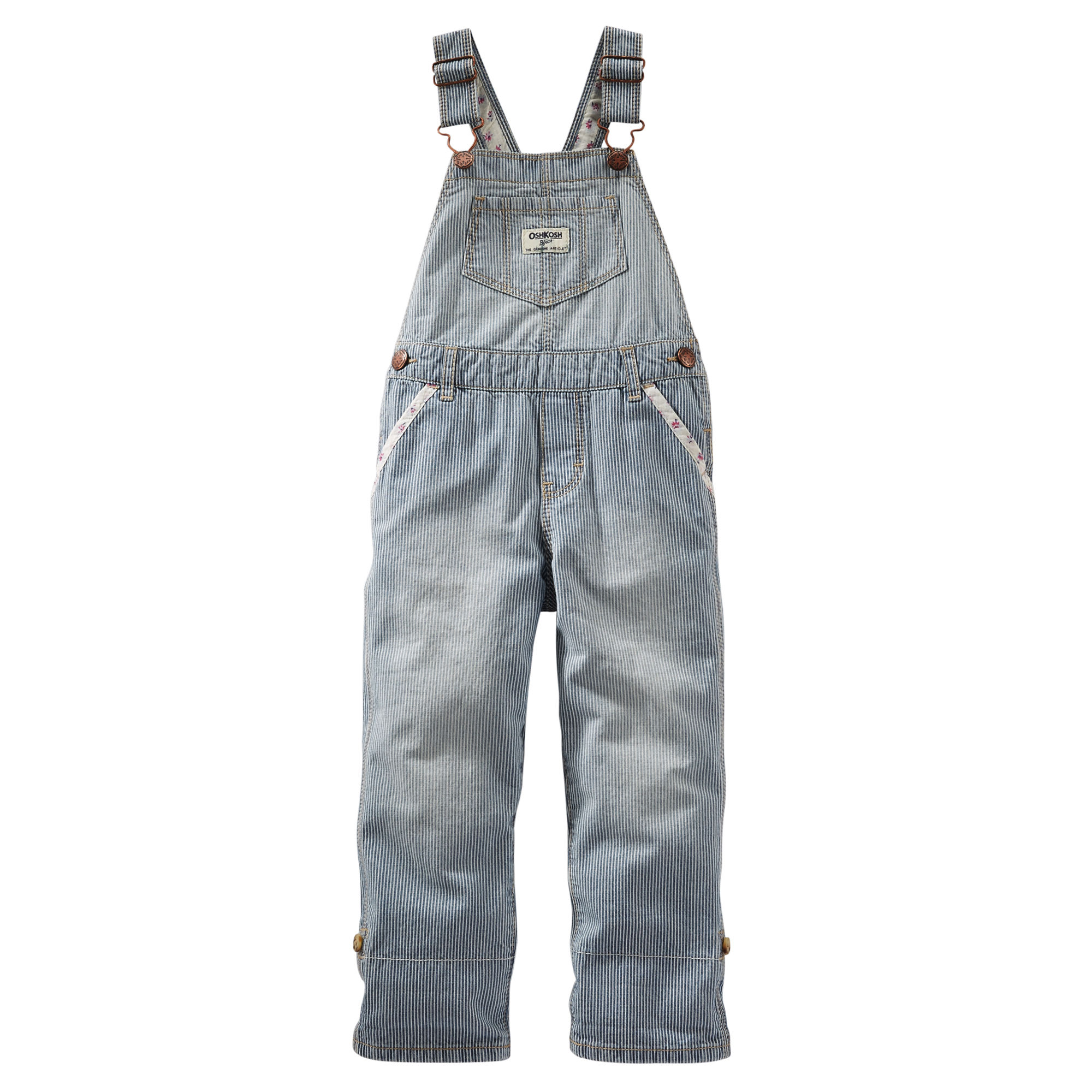 

Джинсовый комбинезон Oshkosh STRIPE Серый (2T/88-93) (674)
