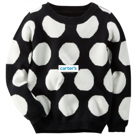 

Свитер Carters в горошек Черный (3T/93-98) (1163)