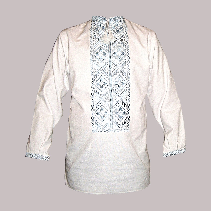 

Рубашка Украинская вышиванка 564 цвет белый размер /XXL, Рубашка Украинская вышиванка 564 цвет белый размер XL/XXL