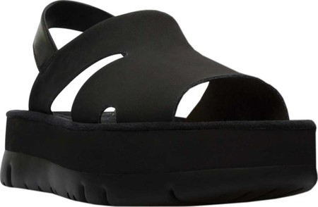 

Женские сандалии Camper Oruga Up Slingback Sandal Black Calf Full Grain Leather 37