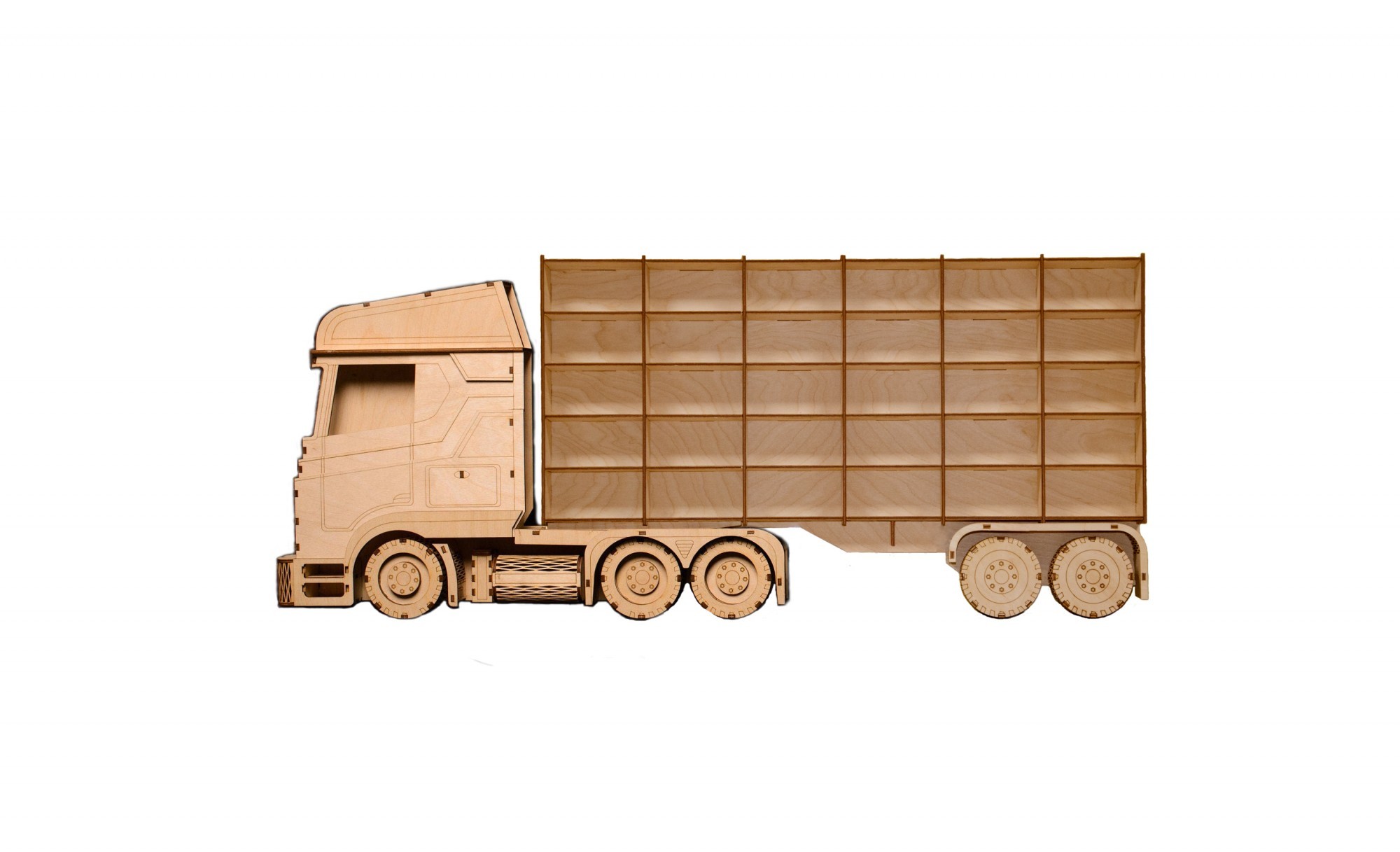 

Полка European Truck для 30 моделей Hot Wheels Wooden Gifts (ET30-N)