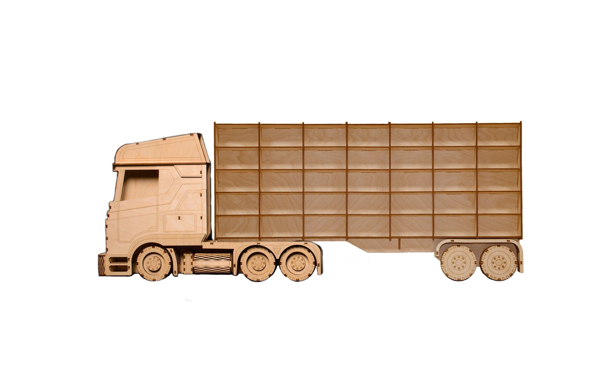

Полка European Truck для 35 моделей Hot Wheels Wooden Gifts (ET35-N)