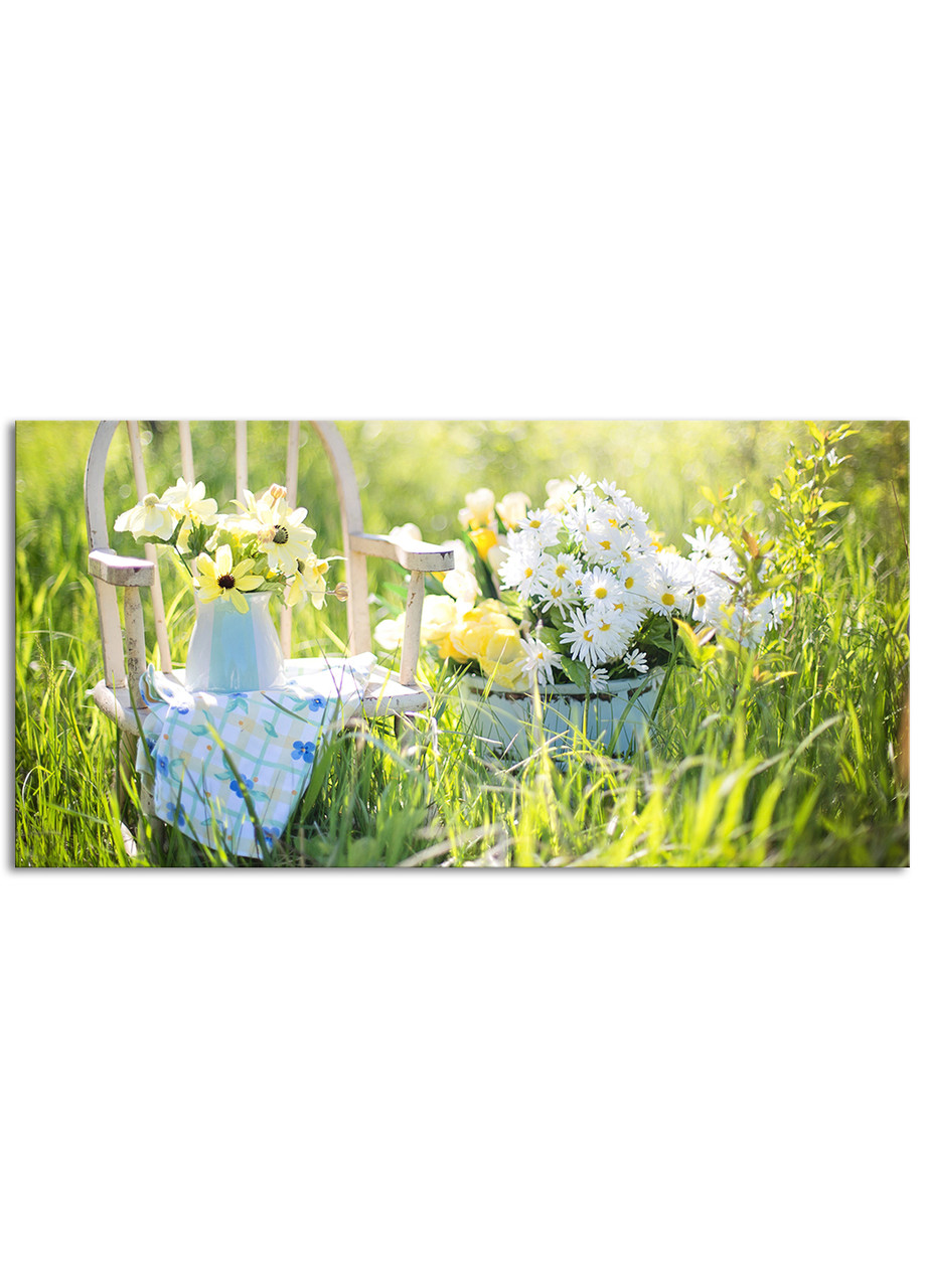 

Фотокартина на холсте Cад, 60*120 см