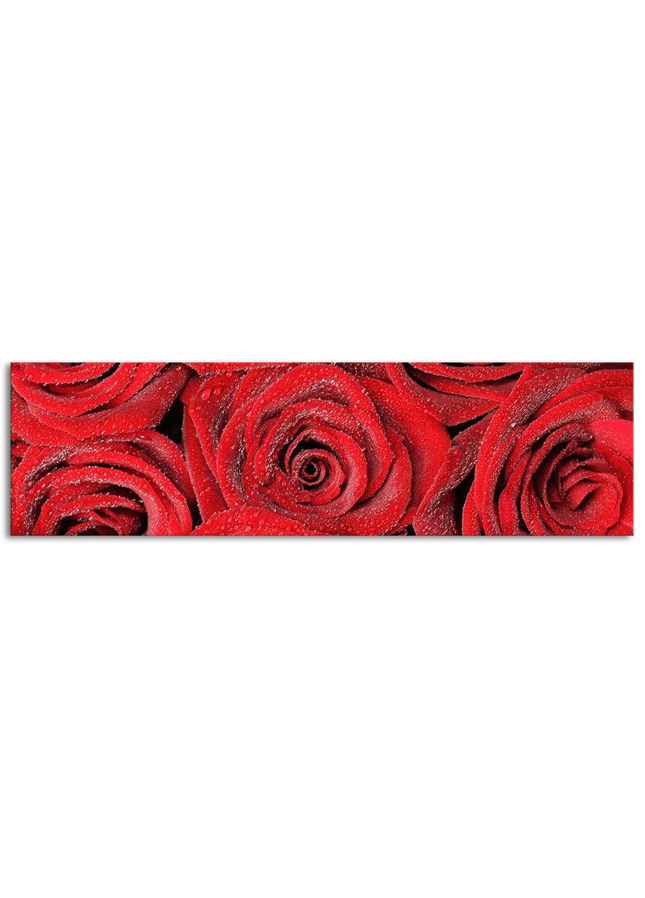 

Фотокартина на холсте Розы, 50*180 см