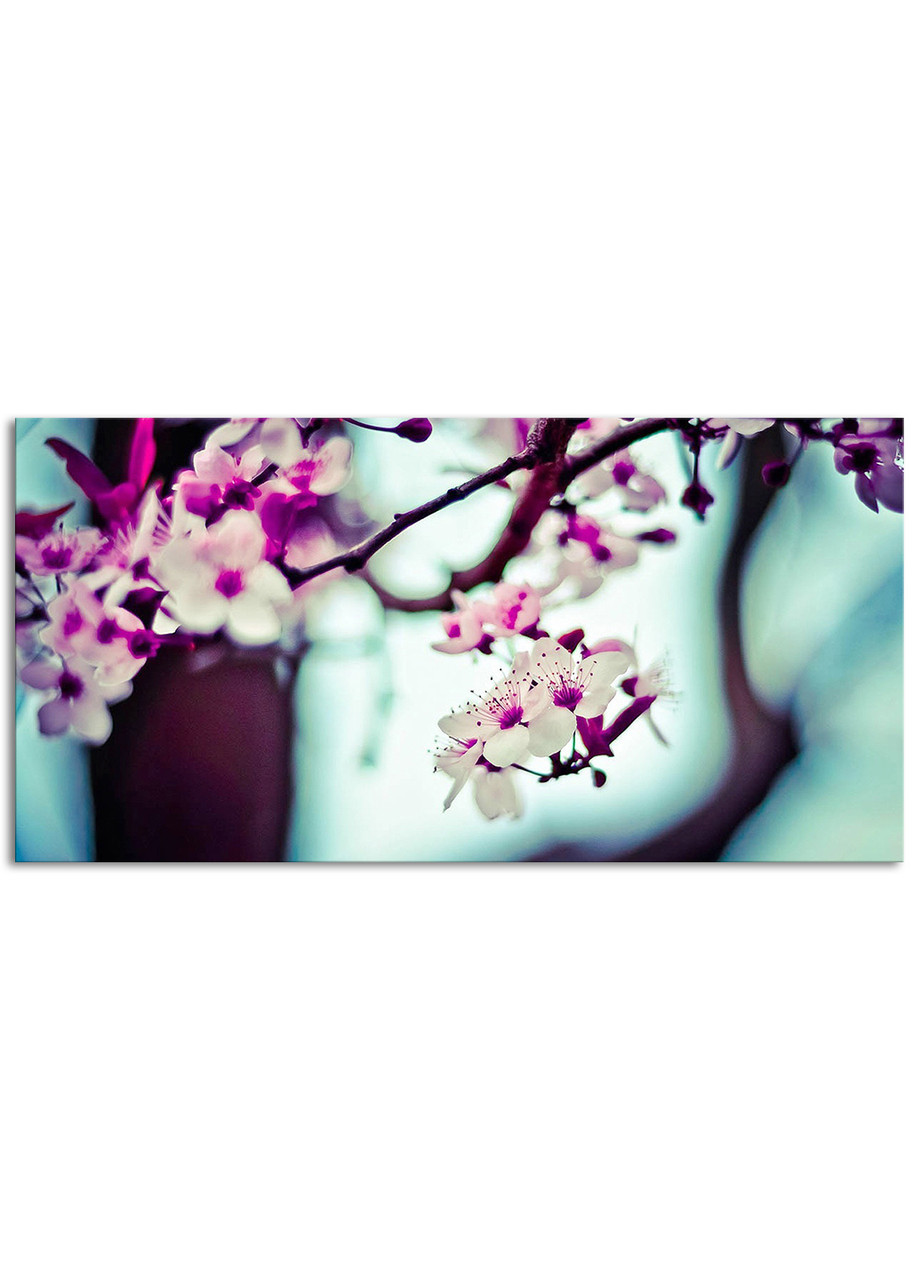 

Фотокартина на холсте Цветущая вишня, 60*120 см