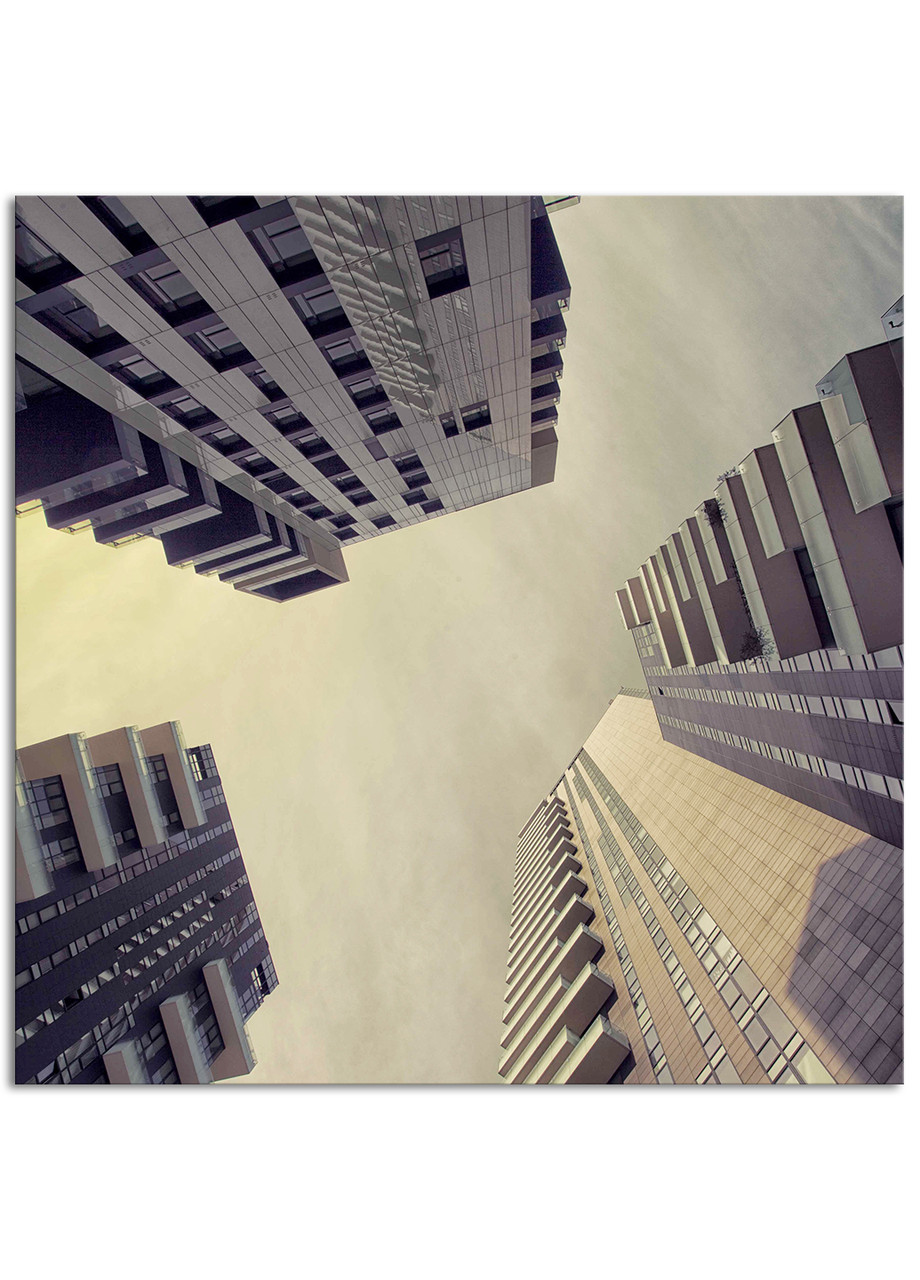 

Фотокартина на холсте Город-великан, 90*90 см