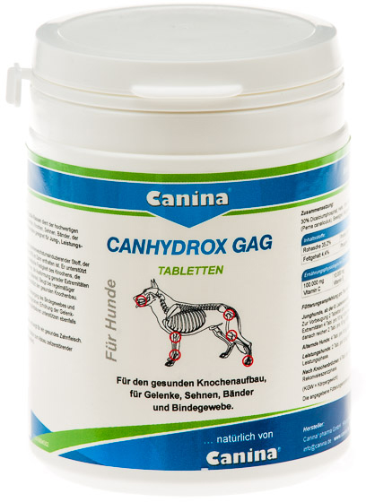 

Таблетки для костей и суставов Canina Petvital Canhydrox GAG (Gag Forte) 120 таблеток / 200 г