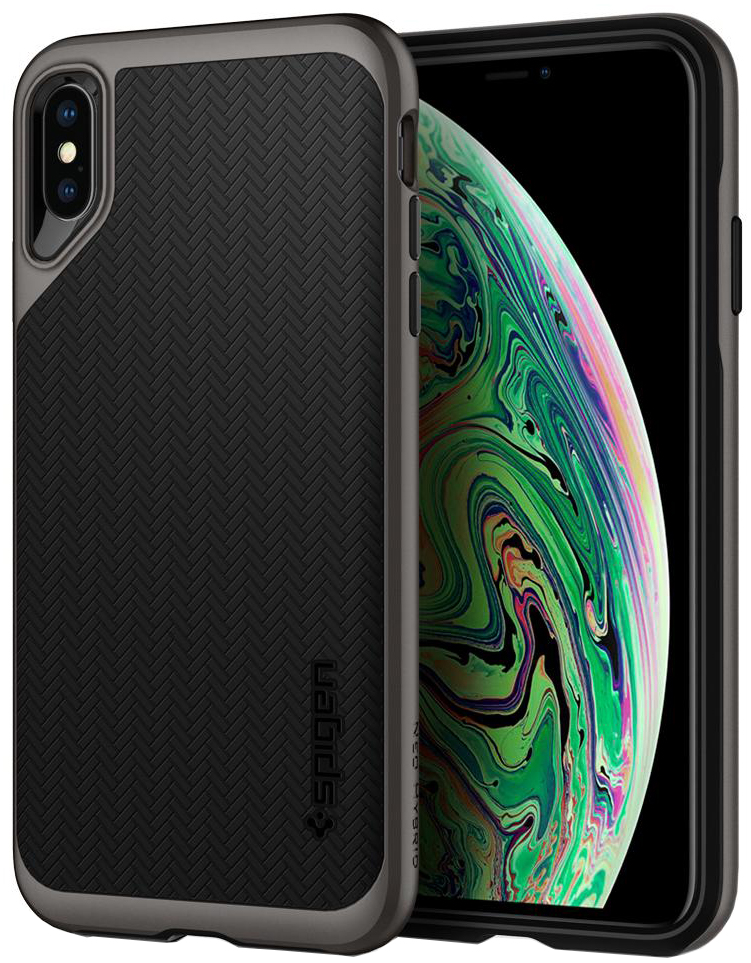 

Панель Spigen Neo Hybrid для Apple iPhone Xs Max Gunmetal