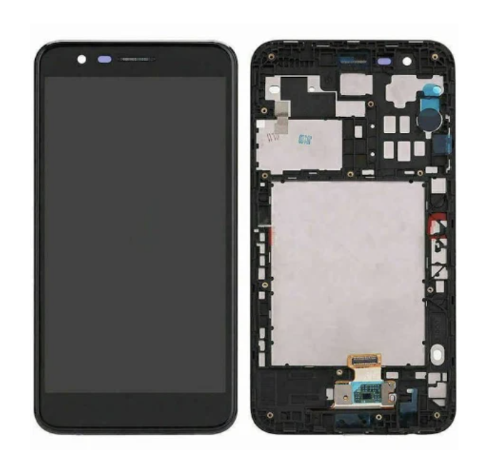 

Дисплей (экран) для LG K11 Plus 2018 + тачскрин, черный, с передней панелью High Copy